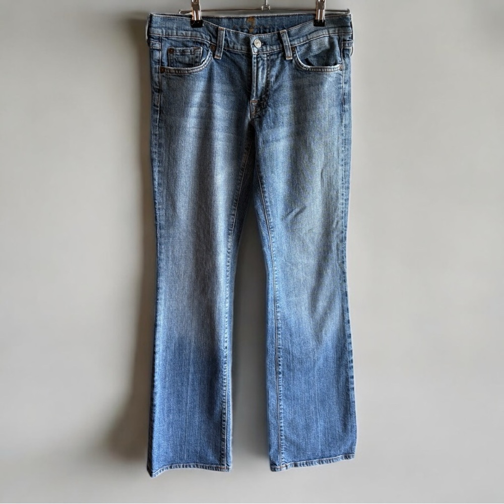 7 For All Mankind Blue Women Jeans